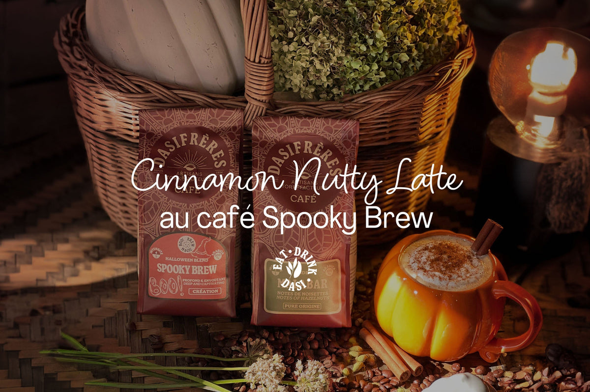 Recette au café - Cinnamon Nutty Latte au café Spooky brew