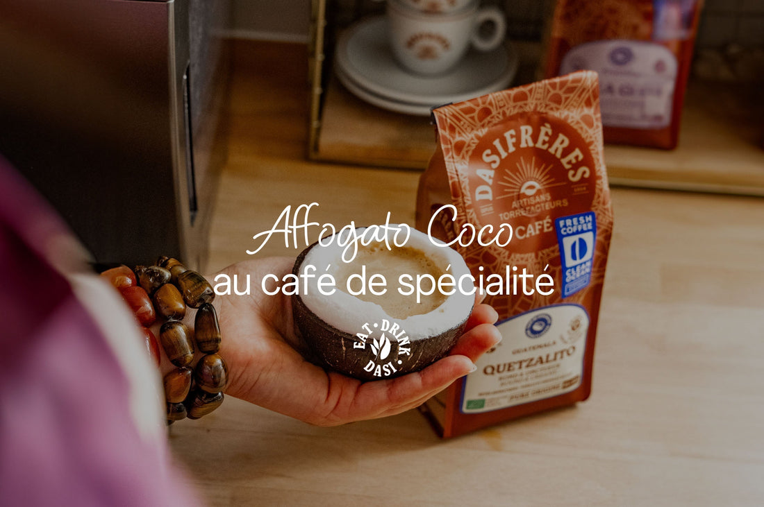 Recette au café - Affogato Coco au Quetzalito