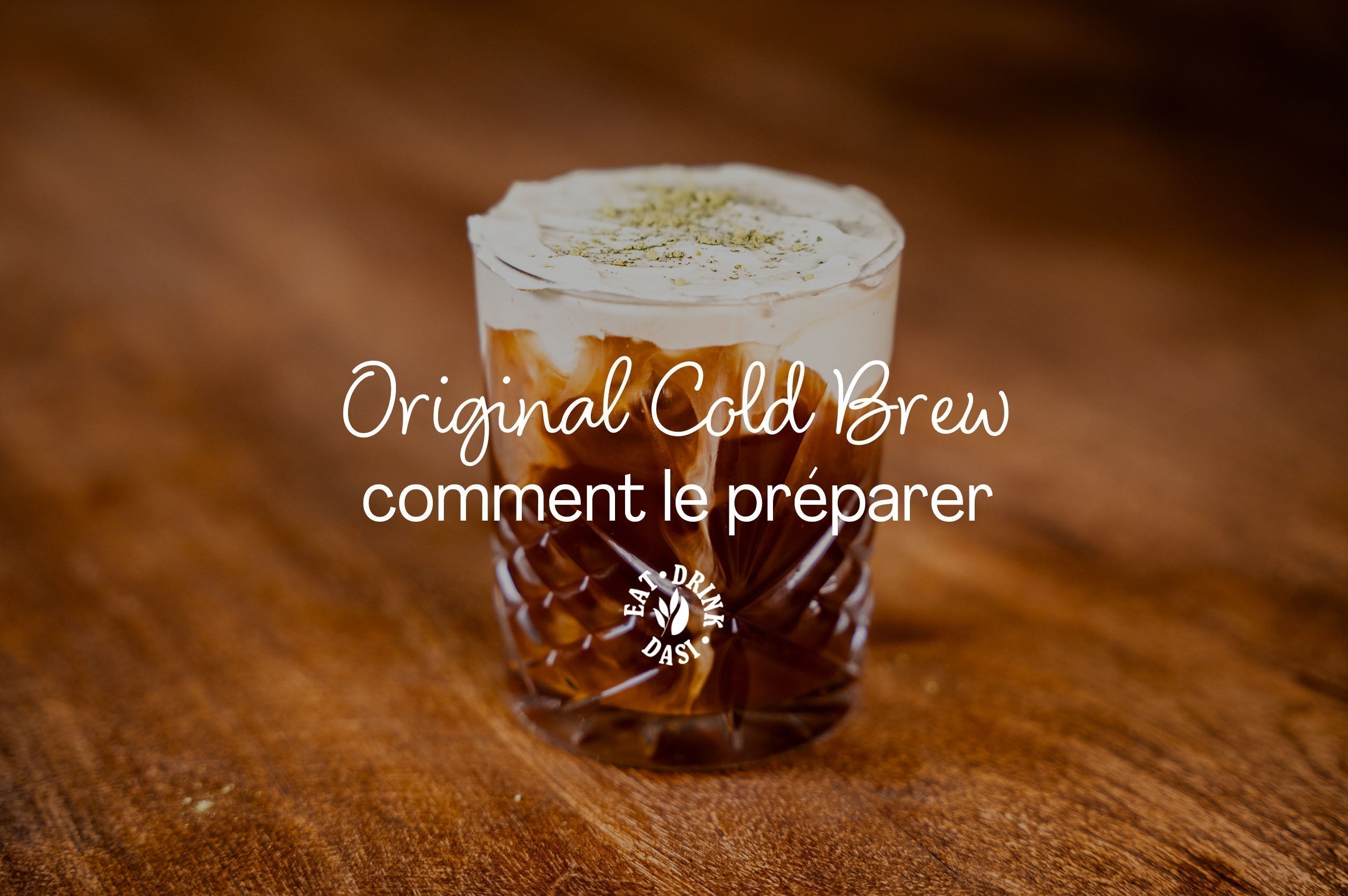 Recette au café - Comment faire un Cold Brew
