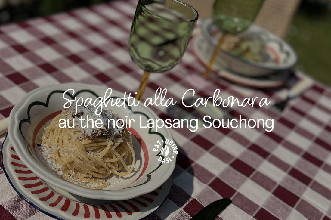 Recette au thé - Spaghetti alla Carbonara au Lapsang Souchong