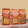 Assortiment cafés grains Terre Latine Bob-O-Link Prince des Andes Quindio pure origine 100% Arabica 250g