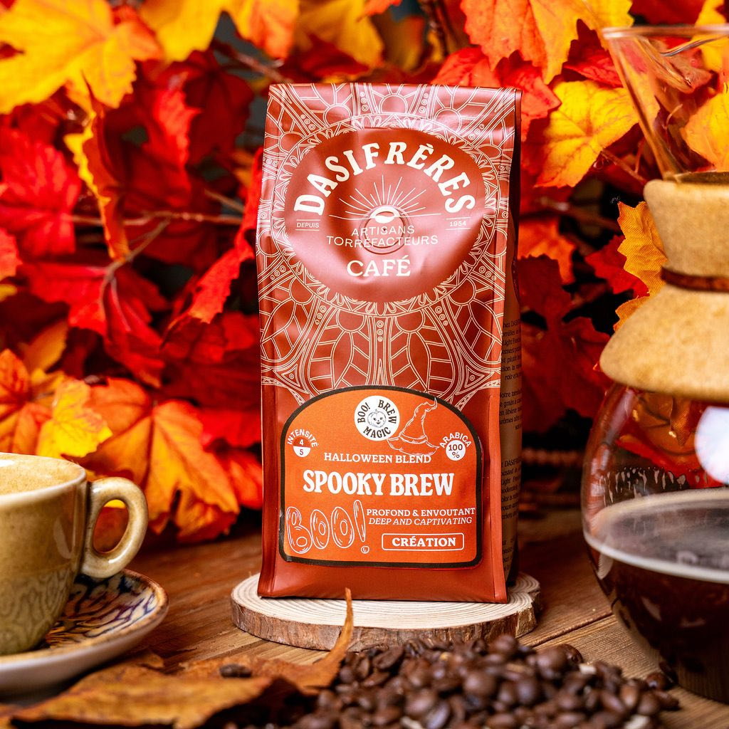 Café grains, création, 100% arabica