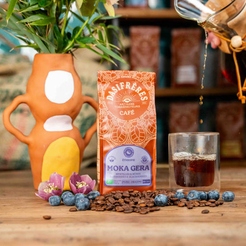 café moulu Moka Gera bio Ethiopie café de spécialité pure origine 250g