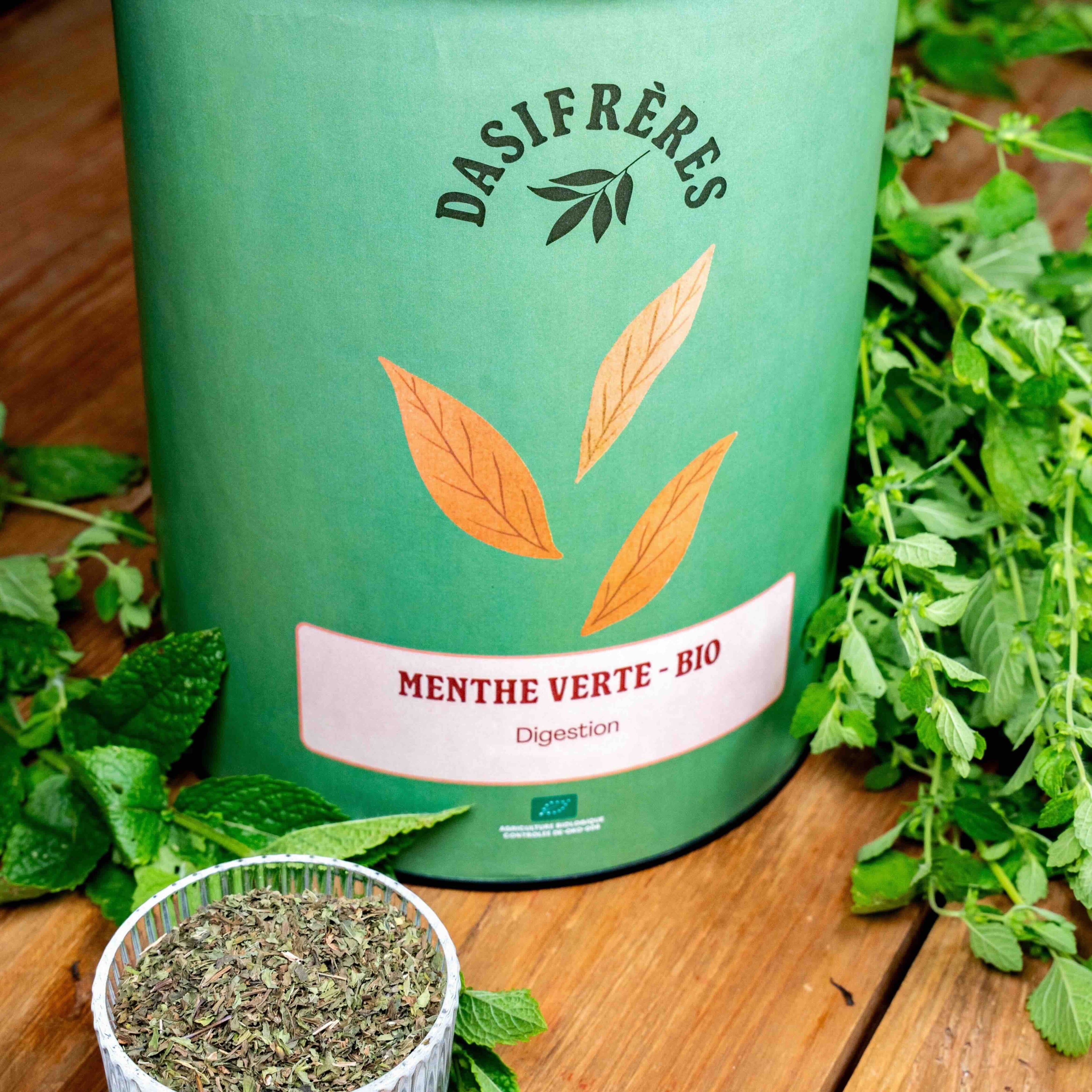 Menthe verte Bio Tisane digestive