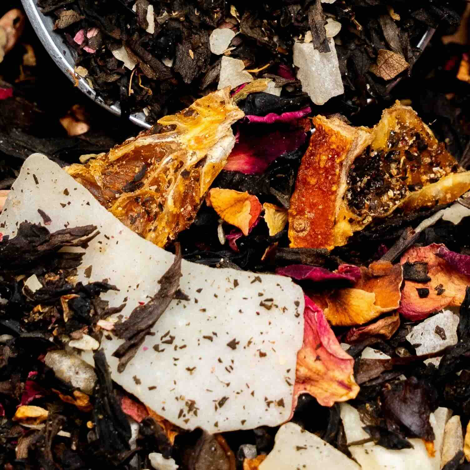 Le thé de Mahaut oolong ananas noix de coco et vanille vrac