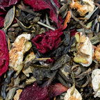 La Pagode en Fleurs mélange de thés blanc et vert au litchi et pivoine vrac