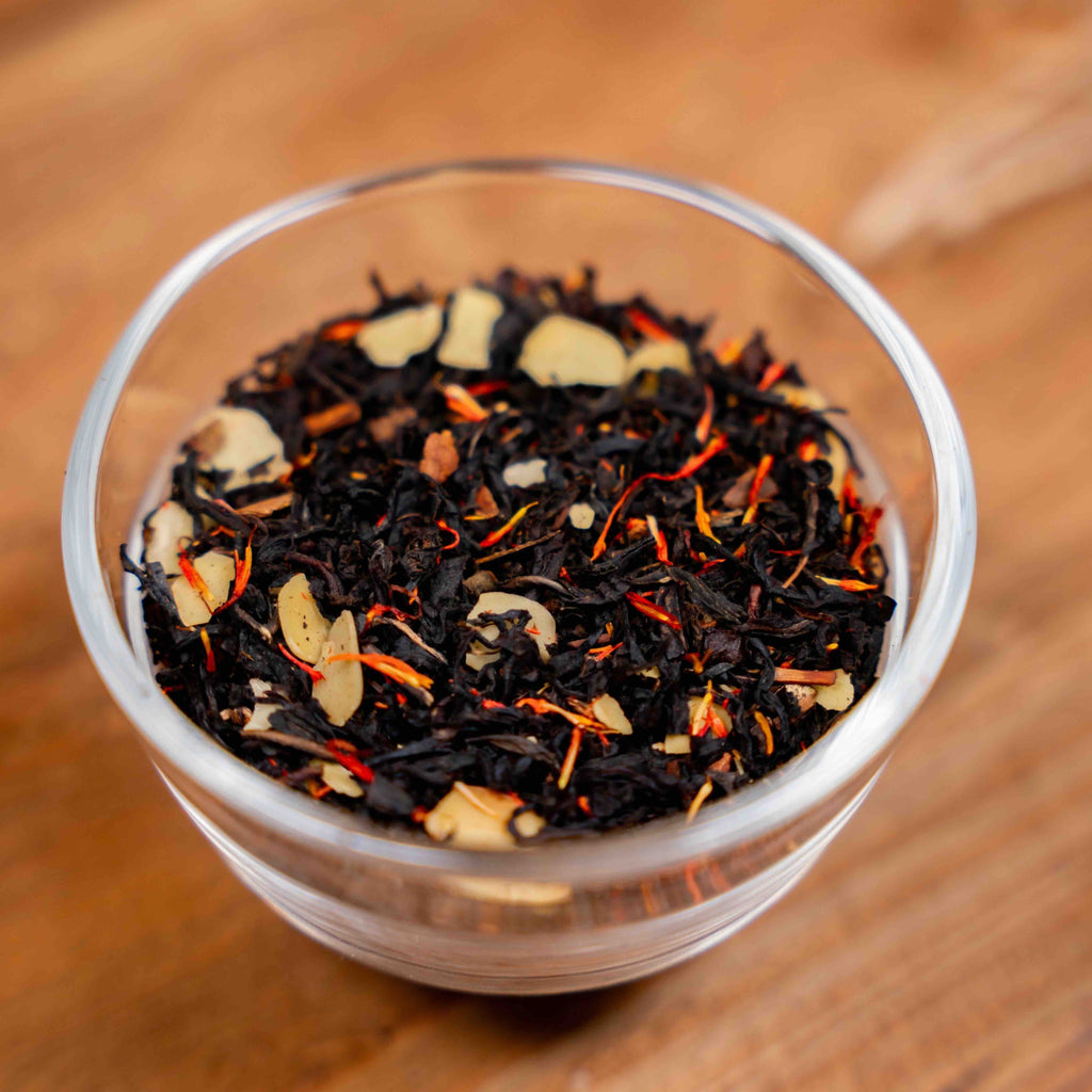 Almendra thé noir aux amandes torréfiées vrac