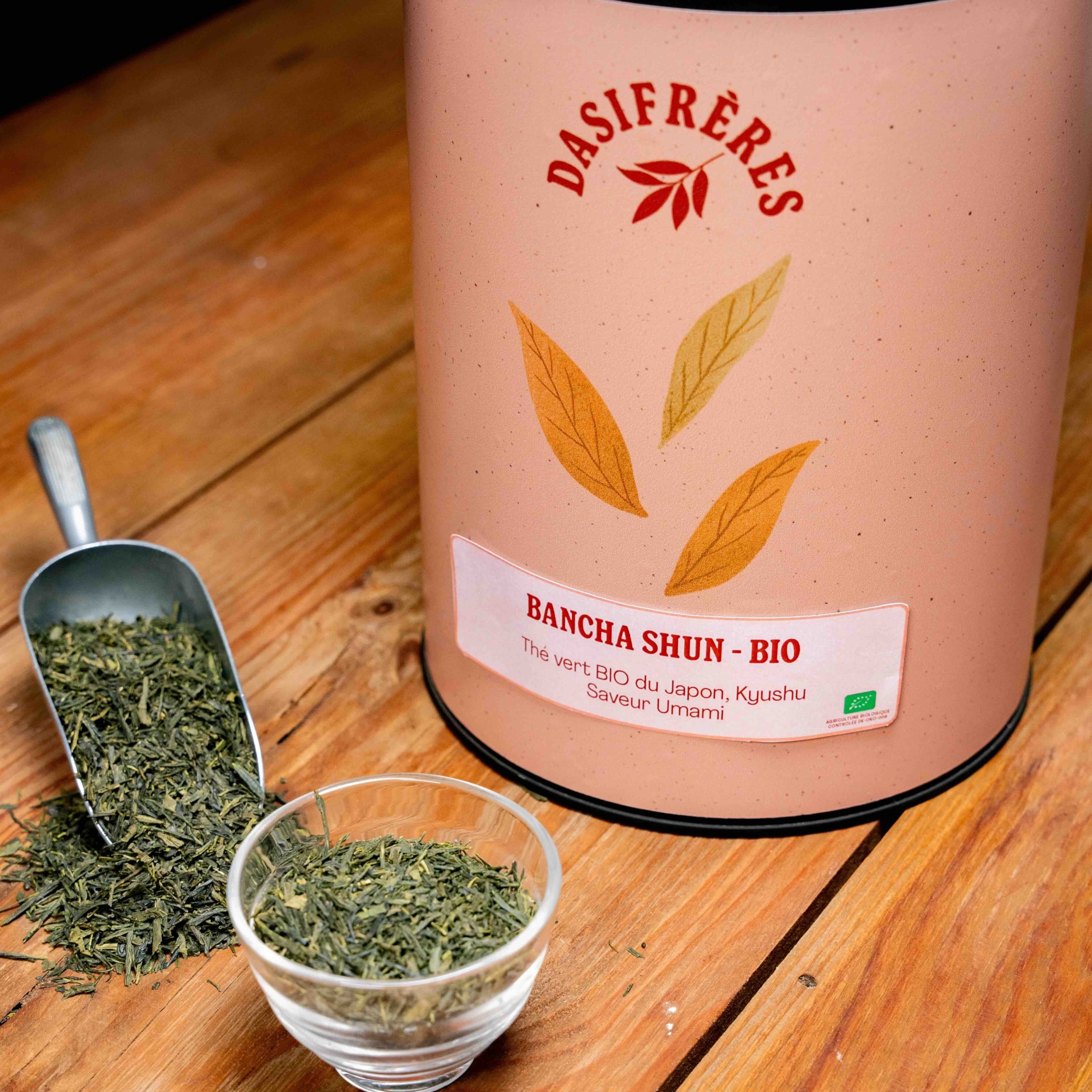 Bancha shun bio thé vert bio du Japon Kyushu Saveur Umami vrac