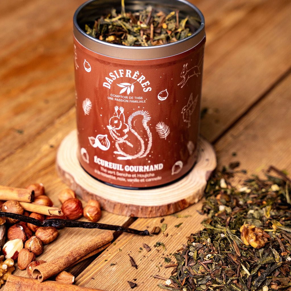 Écureuil Gourmand, boite de 100g