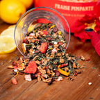 Fraise Pimpante thé vert à la fraise et au citron vrac