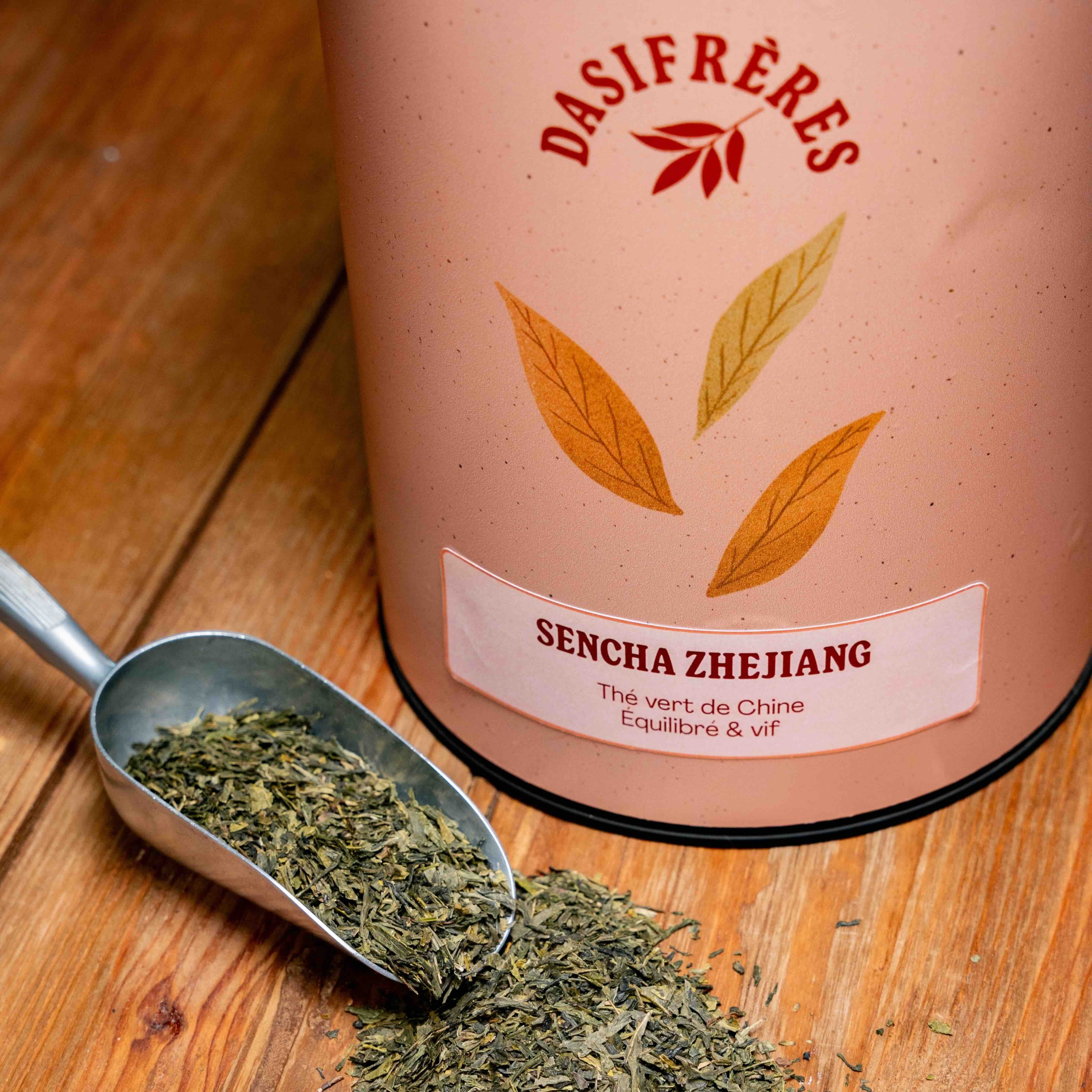 Sencha Zheijiang Thé vert de Chine équilibré et vif vrac
