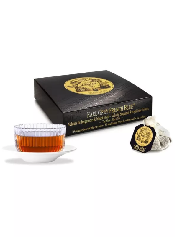 Earl Grey French Blue – Bergamote & Bleuet, 30 mousselines